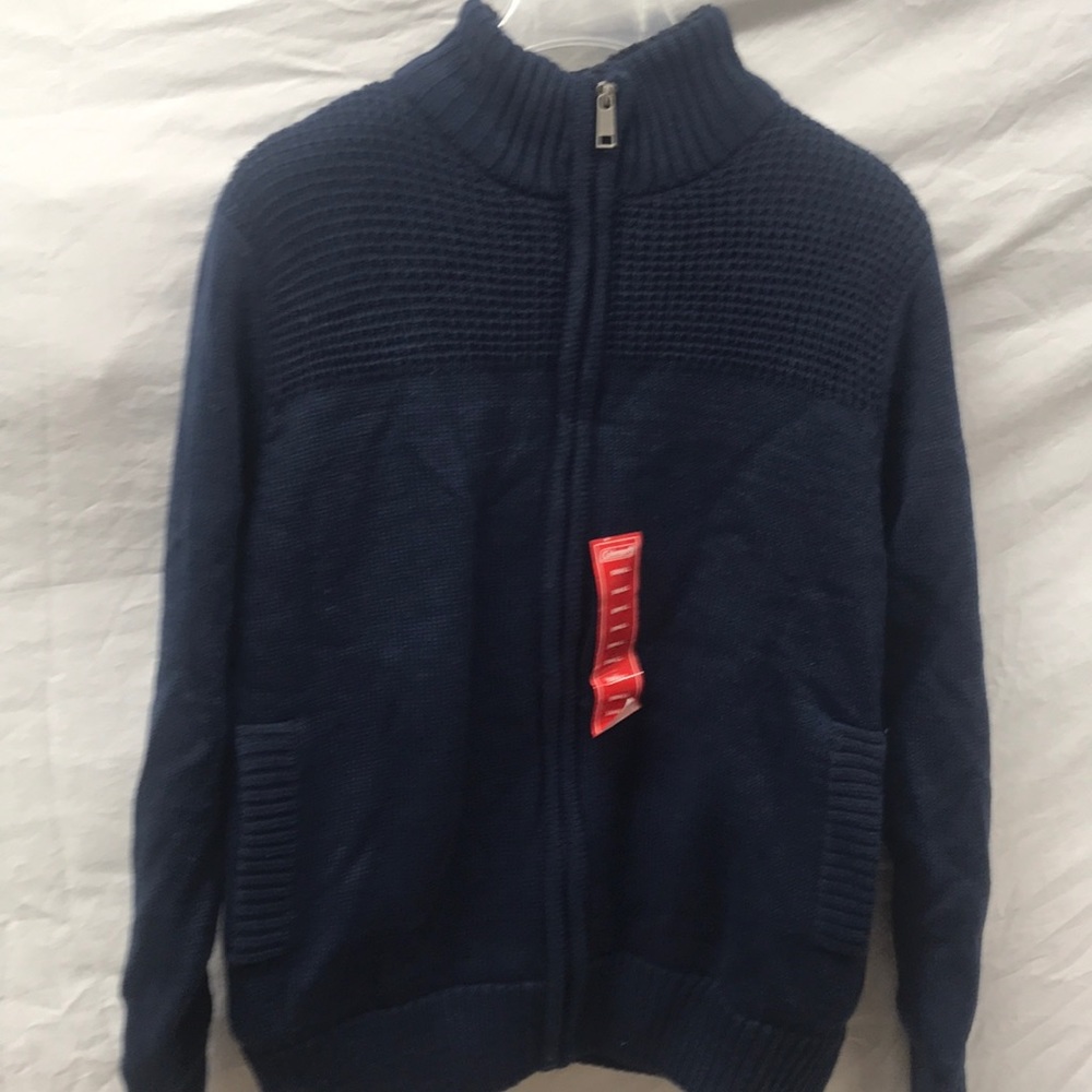 Sherpa Lined Sweater Jacket - Picture 6 of 6